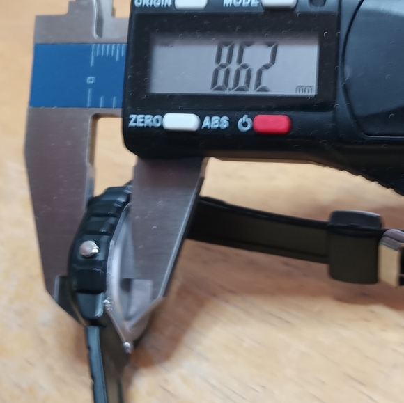 X Ladies Casio digital watch LA-20WH Black resin case SS back, new black Pu - Picture 8 of 12